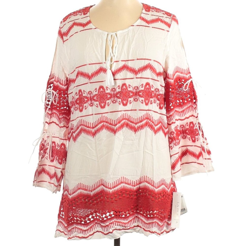 La Blanca Red Casual Dress